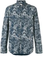 Paul By Paul Smith - Printed Shirt - Men - Cotton - S, Blue, Cotton