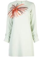 Victoria Victoria Beckham Shift Mini Dress - Green