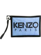 Kenzo Multi Pocket Clutch, Women's, Blue