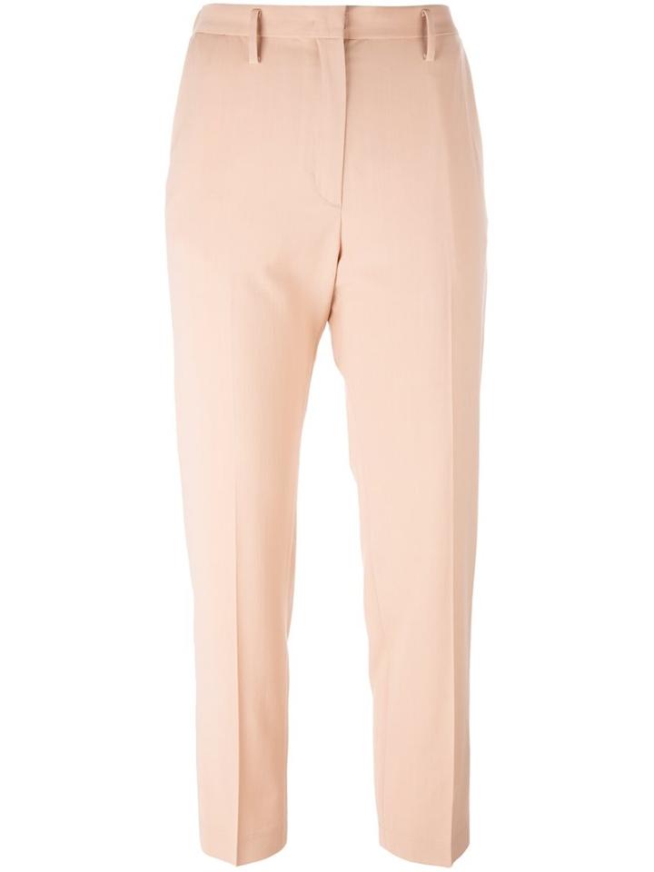 Forte Forte Straight-leg Trousers, Women's, Size: 0, Pink/purple, Spandex/elastane/viscose/virgin Wool
