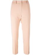 Forte Forte Straight-leg Trousers, Women's, Size: 0, Pink/purple, Spandex/elastane/viscose/virgin Wool