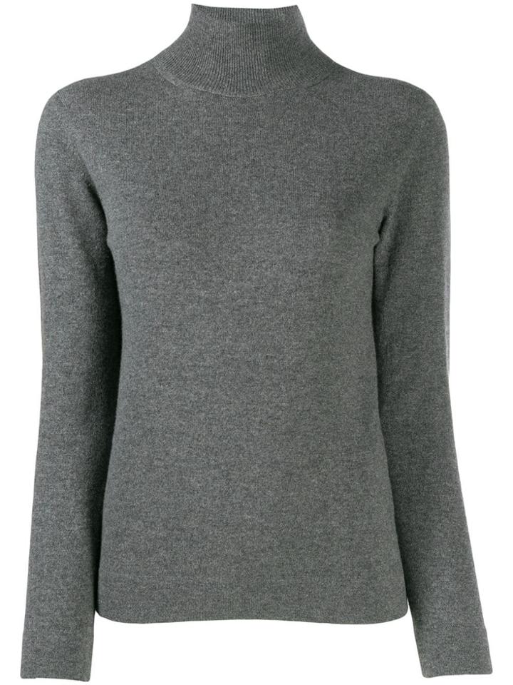 Agnona Slim Jumper - Grey