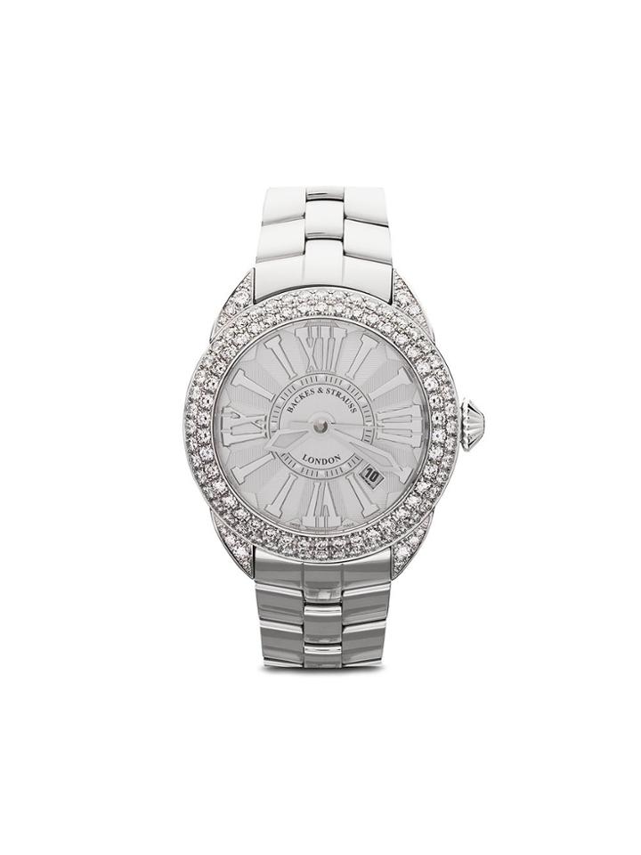 Backes & Strauss Piccadilly Steel 40mm - White