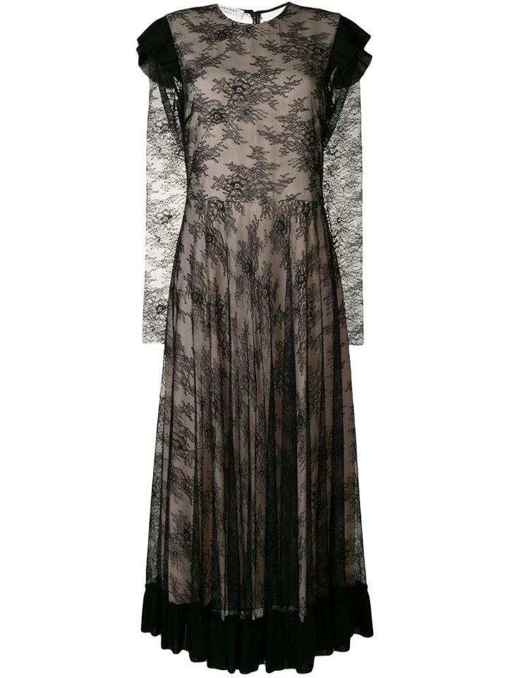 Philosophy Di Lorenzo Serafini Lace Midi Dress - Black