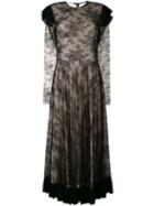 Philosophy Di Lorenzo Serafini Lace Midi Dress - Black