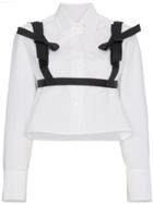 Shushu/tong Longsleeved Shirt With Harness - White