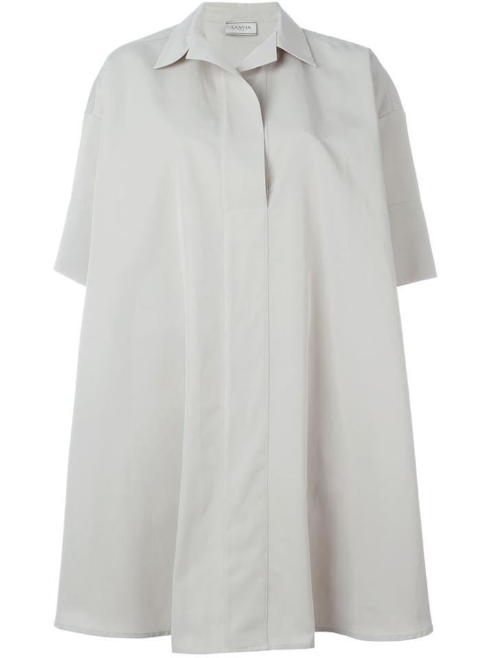 Lanvin Flared Shirt Dress
