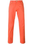 Pt05 Classic Chino Trousers - Yellow & Orange