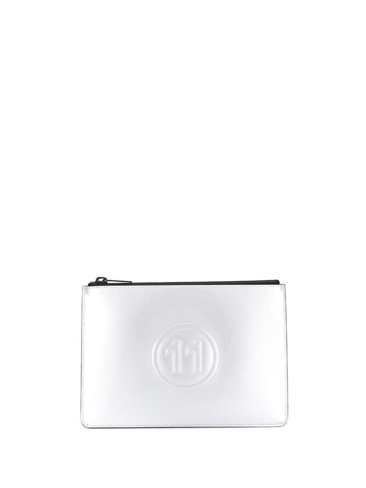 Maison Margiela Logo Wallet - Silver