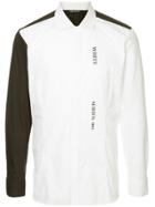 Neil Barrett Asymmetric Shirt - White