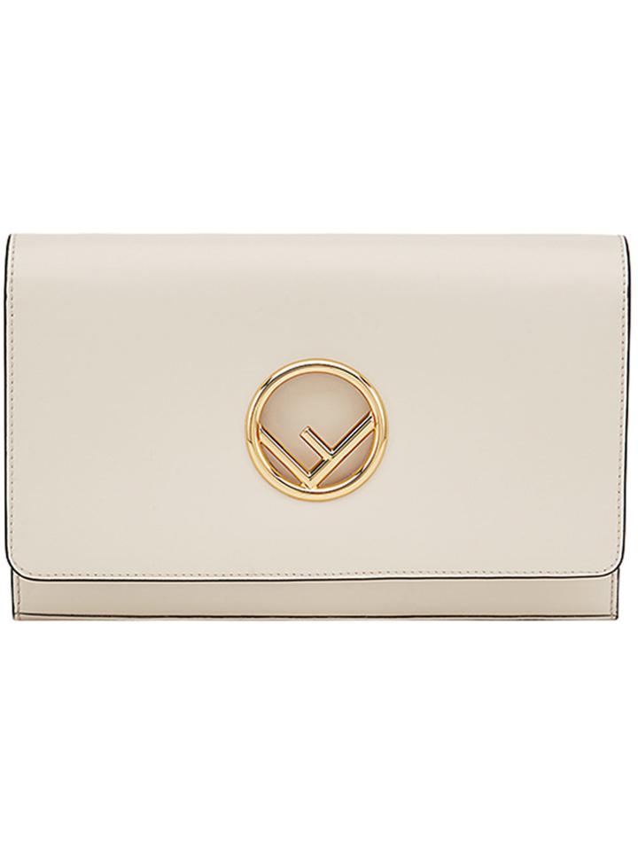 Fendi Small Kan I Crossbody Bag - Nude & Neutrals