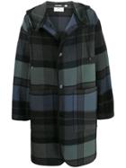 Oamc Sonic Check Coat - Blue