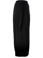 Ann Demeulemeester Side Slit Column Skirt