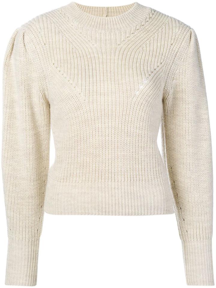 Isabel Marant Loose Fitted Sweater - White