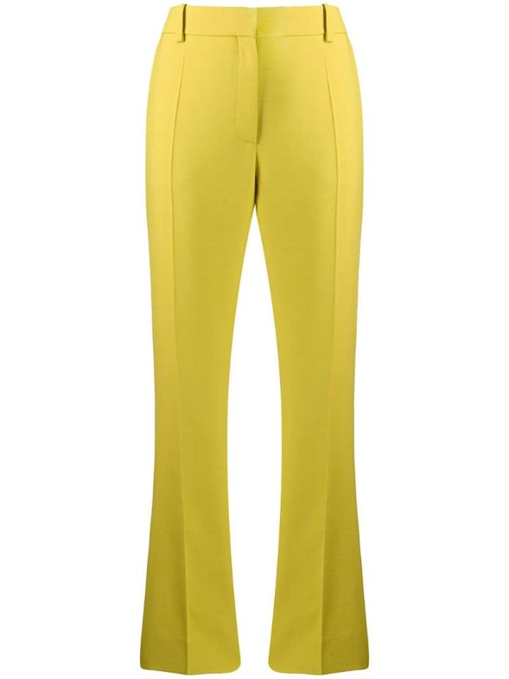 Valentino High-waist Trousers - Green