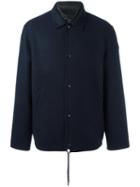 Moncler 'vincent' Padded Jacket, Men's, Size: 5, Blue, Virgin Wool/cashmere/polyamide/feather Down