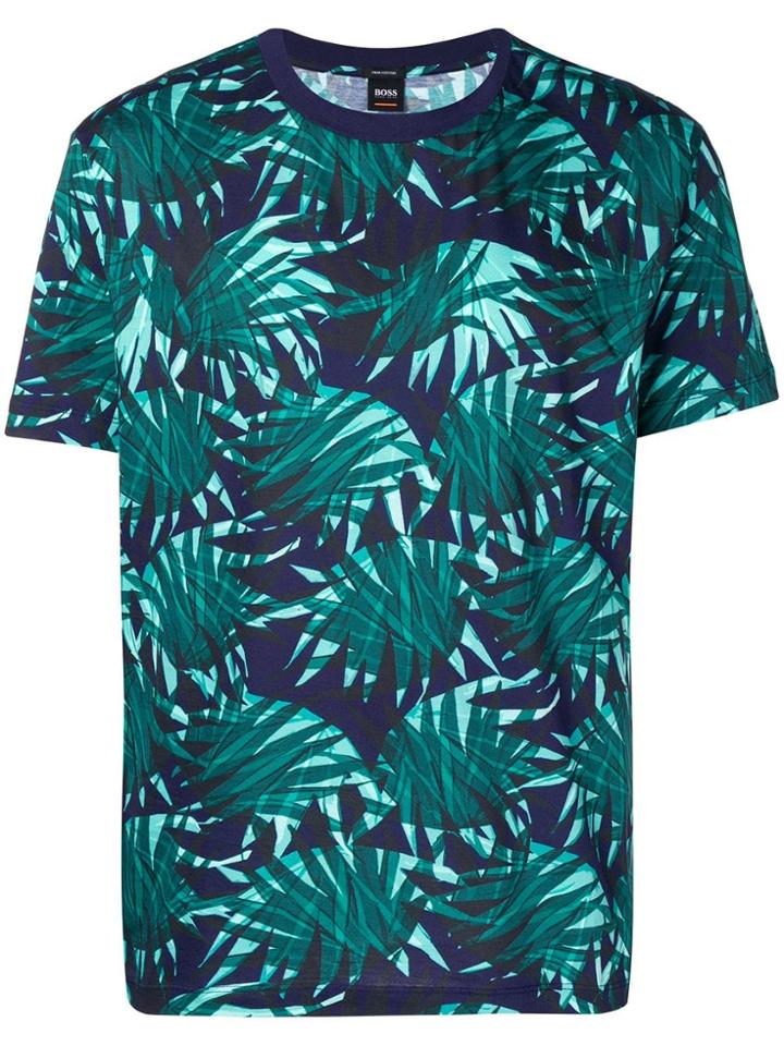 Boss Hugo Boss Tropical Print T-shirt - Green