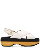 Marni Platform Sole Sandals - White
