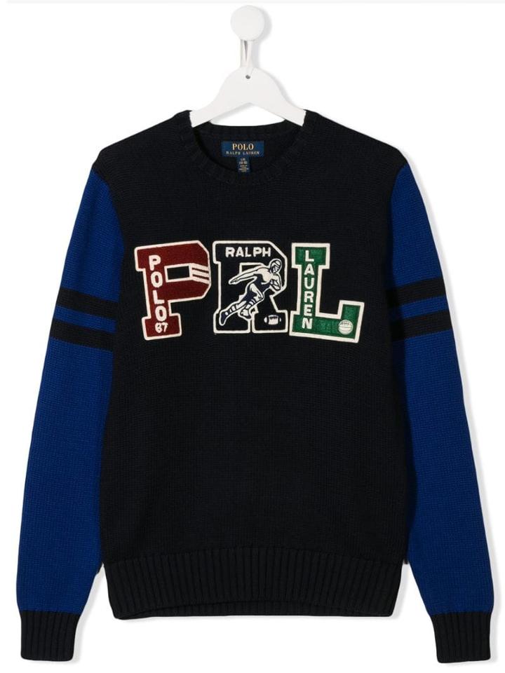 Polo Ralph Lauren Prl Knit Jumper - Blue