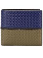 Bottega Veneta P.foglio Micro-intr. Emb/leg - Blue