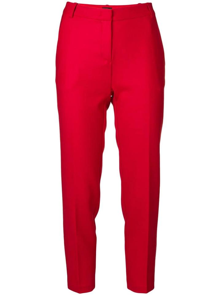 Pinko Cigarette Trousers - Red