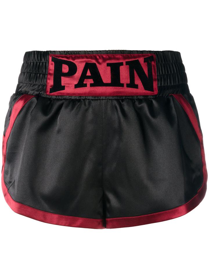 Misbhv - Boxing Shorts - Women - Polyester/spandex/elastane/acetate - M, Black, Polyester/spandex/elastane/acetate