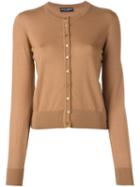 Dolce & Gabbana Fine Knit Cardigan, Women's, Size: 40, Nude/neutrals, Cashmere