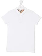 Burberry Kids Classic Polo Shirt - White
