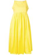 Odeeh Empire Midi Dress - Yellow