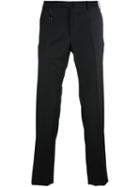Incotex Slim Fit Trousers, Men's, Size: 54, Black, Wool