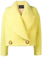Erika Cavallini Oversized Collar Jacket - Yellow & Orange