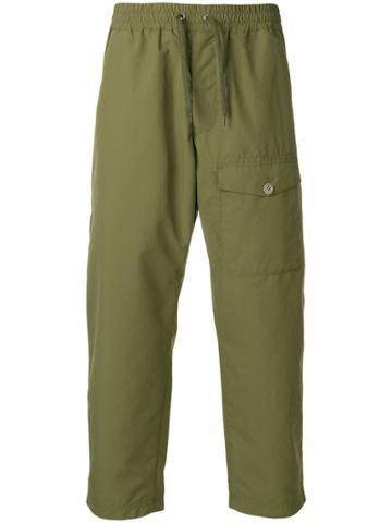 Nanamica Cropped Trousers - Green