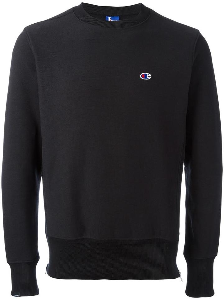 Champion 'champion X Beams' Sweatshirt, Men's, Size: Small, Black, Cotton/polyester