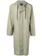 Odeur Oversized Raincoat - Green