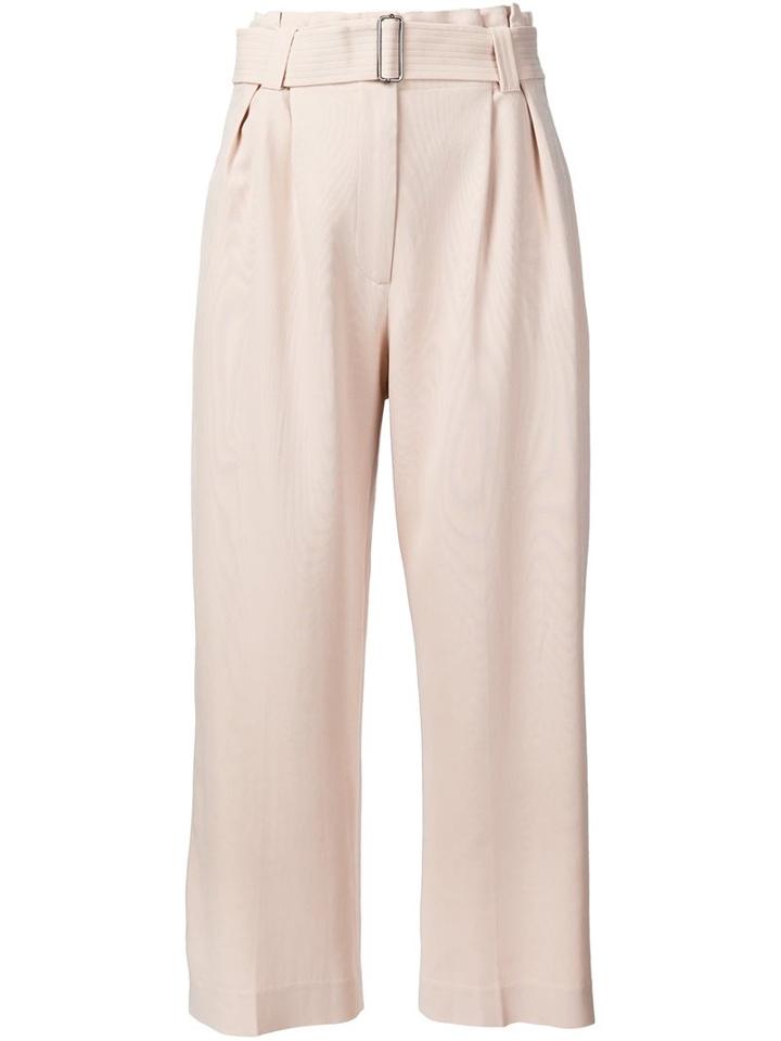 A.l.c. High-waisted Wide Cropped Trousers