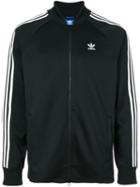 Adidas Originals - Tri Stripe Track Jacket - Men - Cotton/polyester - S, Black, Cotton/polyester