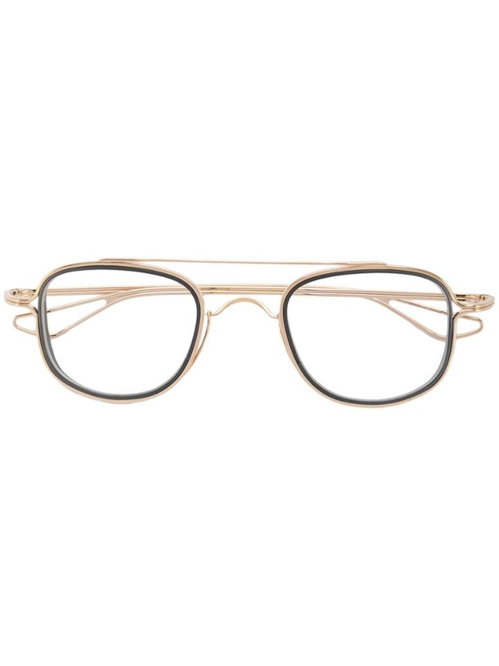 Dita Eyewear Custom Rotating Saddle Bridge Glasses - Gold