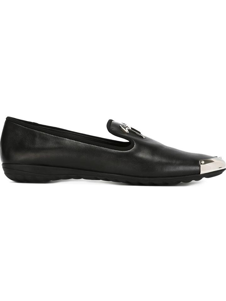 Giuseppe Zanotti Design Metallic Detail Slippers