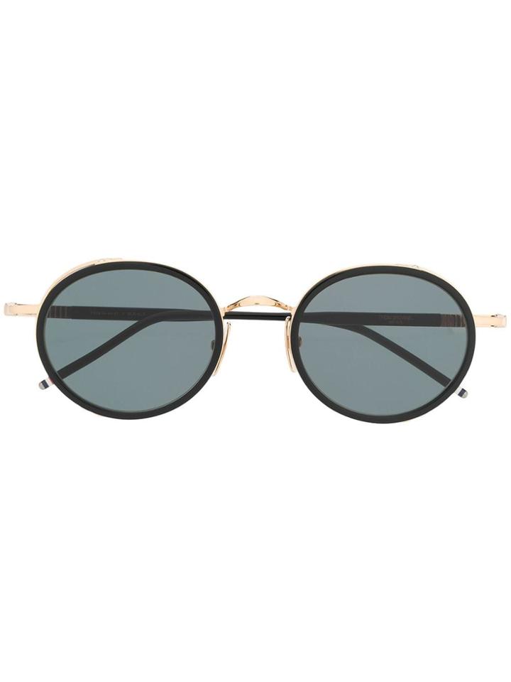 Thom Browne Eyewear Border Sunglasses - Black