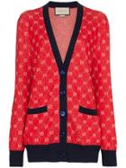 Gucci Gg Print Cardigan - Unavailable