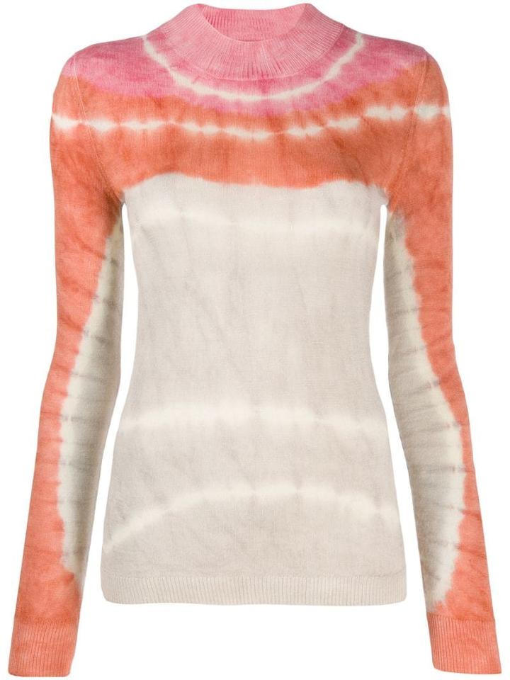 Missoni Fitted Tie-dye Pullover - Neutrals