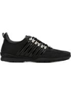 Dsquared2 251 Sneakers, Men's, Size: 45, Black, Calf Leather/rubber/nylon