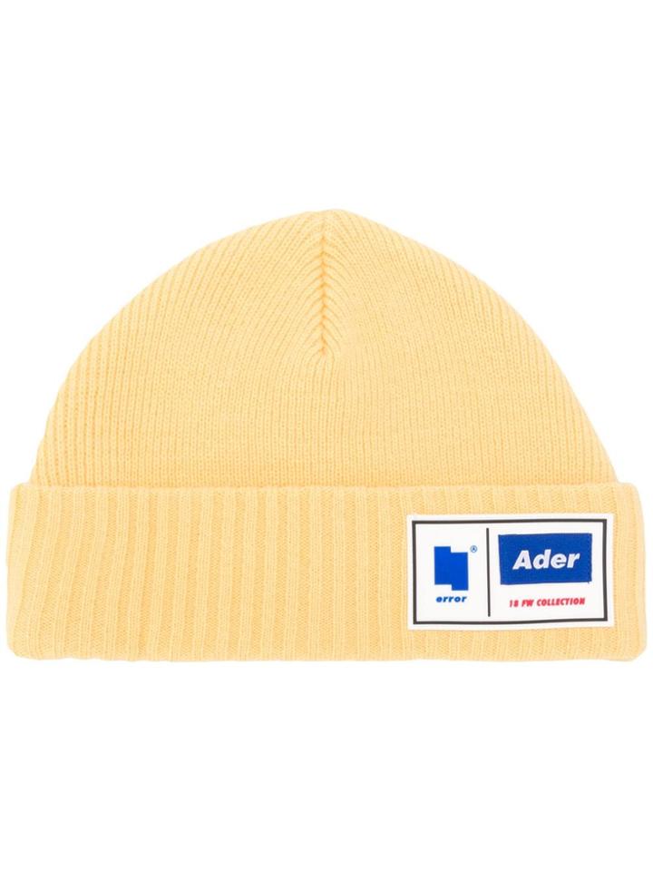 Ader Error Ader Error 18afwka04yl Yellow Synthetic->acrylic - Yellow &