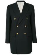 H Beauty & Youth Formal Military Coat - Blue