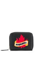 Dsquared2 Maple Leaf Logo Wallet - Black