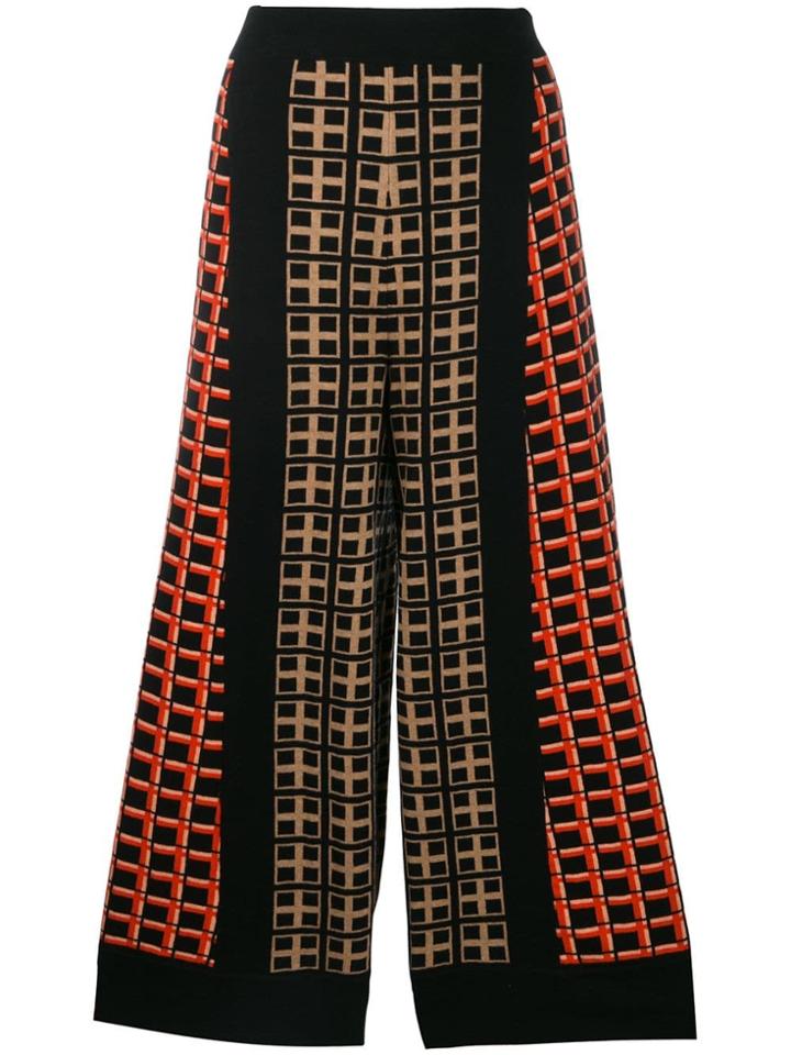 Temperley London Yukata Knitted Coulottes - Black