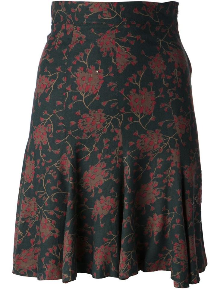 Biba Vintage Floral Print Skirt