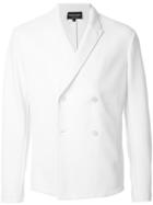 Emporio Armani Double-breasted Blazer - White