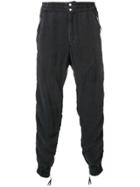 Isabel Marant Press Stud Joggers - Black