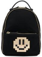 Les Petits Joueurs Smiley Backpack - Black
